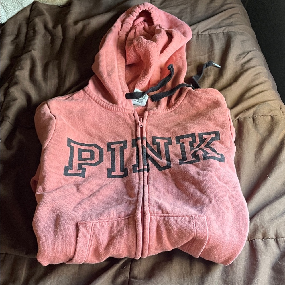 PINK Victoria's Secret Coral Hoodie for Kids